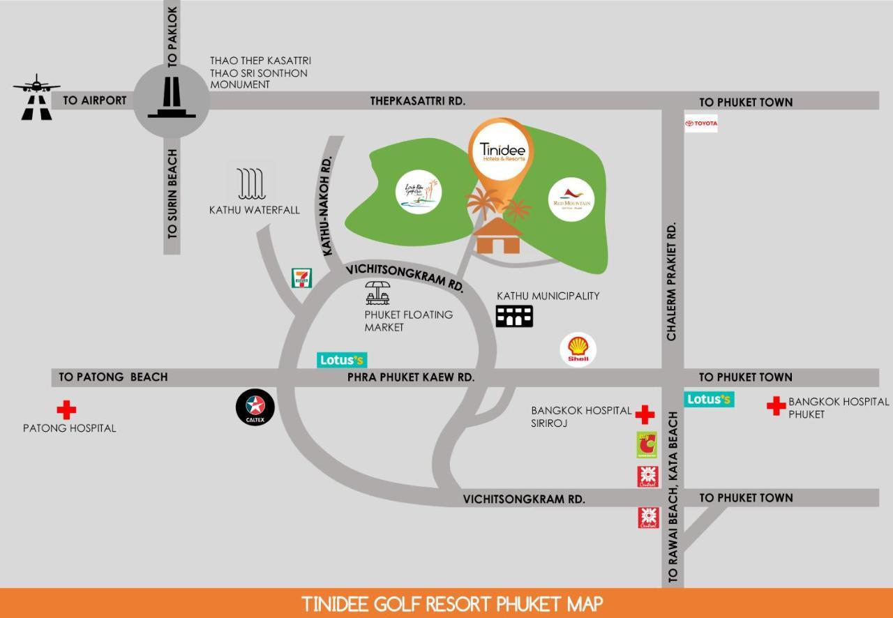 Tinidee Golf Resort Phuket - Sha Extra Plus Kathu Kültér fotó